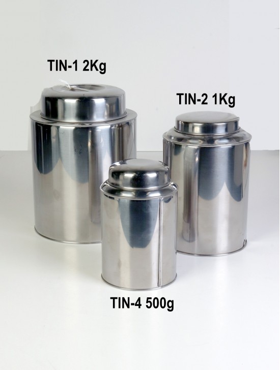 Round Tin w/ Air Tight Lid